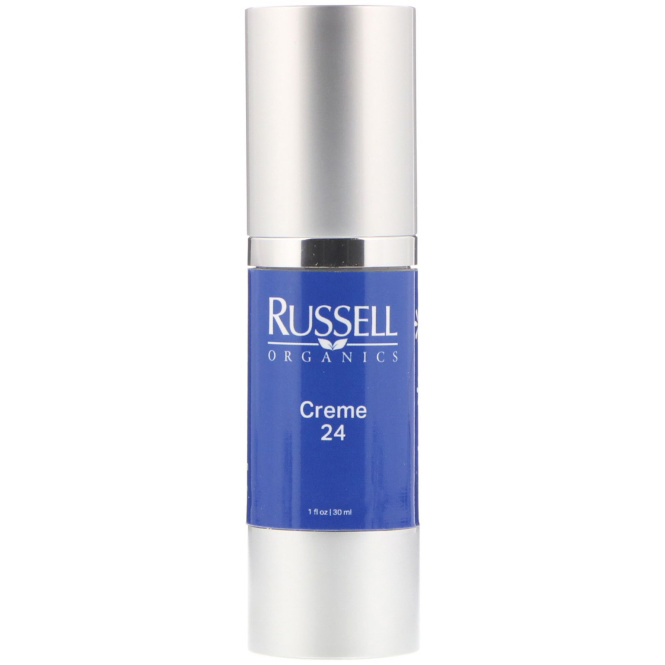 Russell Organics, Крем 24, 1 унция (30 мл)