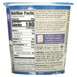 Dr. McDougall's, Лапша с курицей, Вегетарианский продукт, 1,8 унции (51 г)