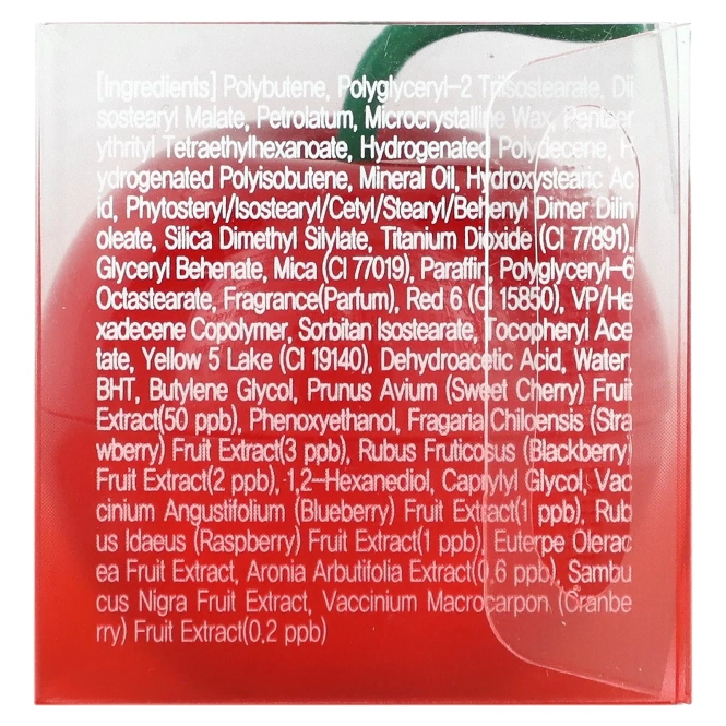 TonyMoly, Мини-бальзам для губ с вишней, 7 г (0,25 унции)