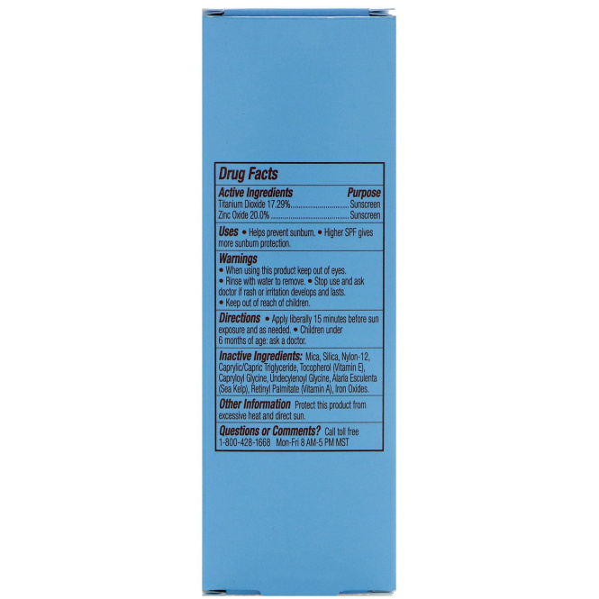 Mineral Fusion, Солнцезащитная пудра, минеральная SPF 30, лечебная, 0,14 унций (4,0 г)