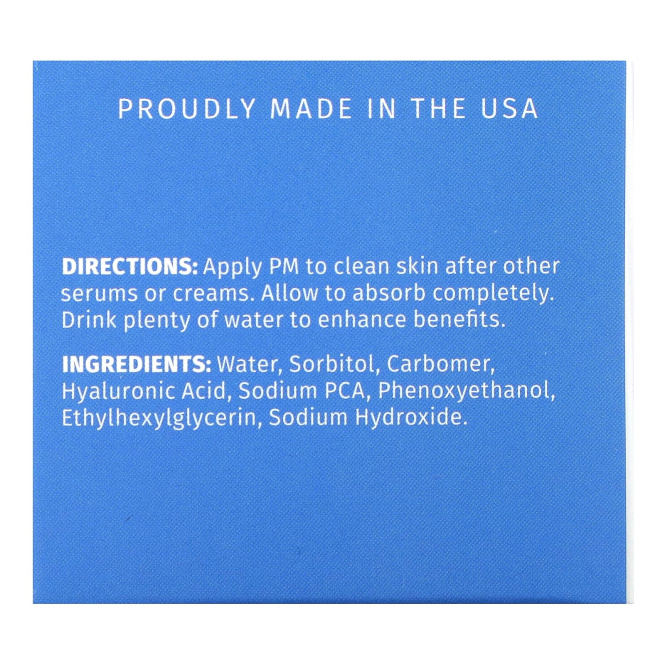 Reviva Labs, InterCell, гиалуроновая кислота, ночной увлажняющий гель, 1,5 унц. (42 г)