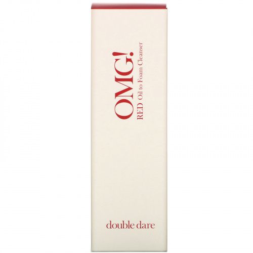 Double Dare, OMG!, Red Oil to Foam Cleanser, 130 ml
