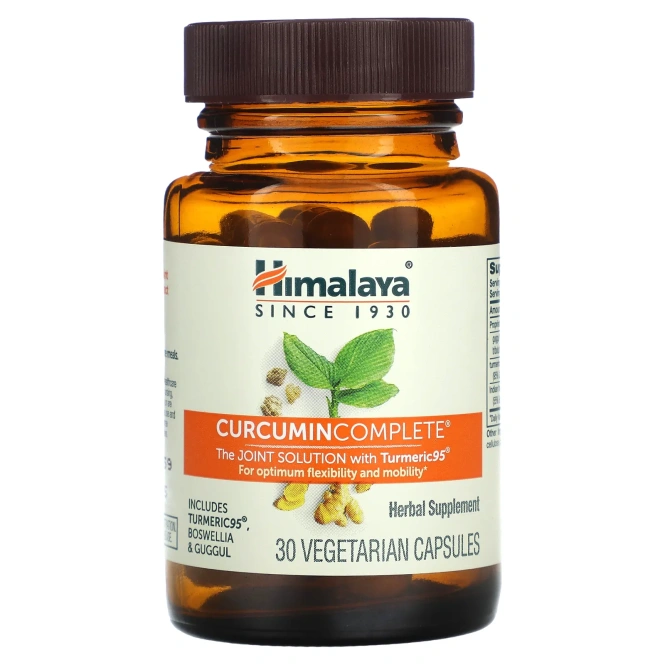 Himalaya, Curcumin Complete, 30 вегетарианских капсул
