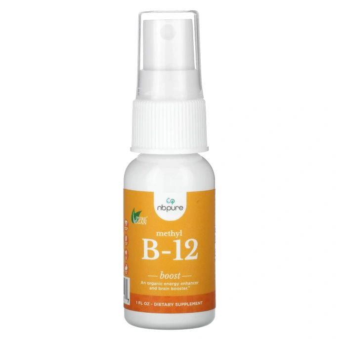 Pure Vegan, Спрей с B-12, 500 мкг, 1 жидкая унция
