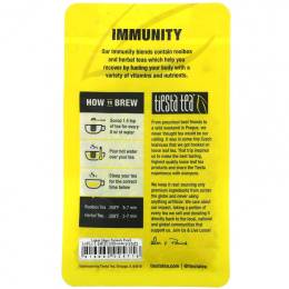 Tiesta Tea Company, Листовой чай премиального качества, лимонный имбирь и куркума, без кофеина, 70,9 г (2,5 унции)