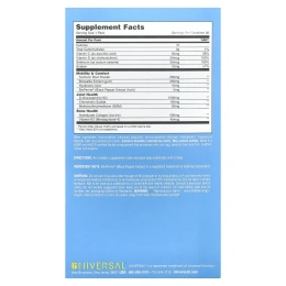 Universal U, Mobility & Bone Support, 30 Pill Packs