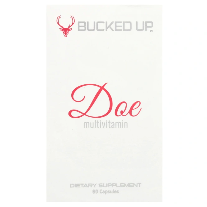Bucked Up, Doe, мультивитамины, 60 капсул