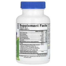 RidgeCrest Herbals, Комплекс для избавления от тревоги и стресса, 60 веганских капсул