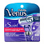 Gillette, Сменные кассеты для бритья Venus, Swirl, 4 кассеты