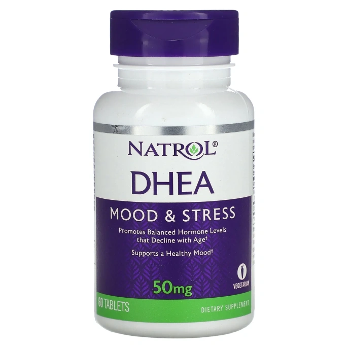 Natrol, DHEA, 50 мг, 60 таблеток