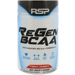 RSP Nutrition, ReGen BCAA, Фруктовый пунш, 9,3 унции (264 г)