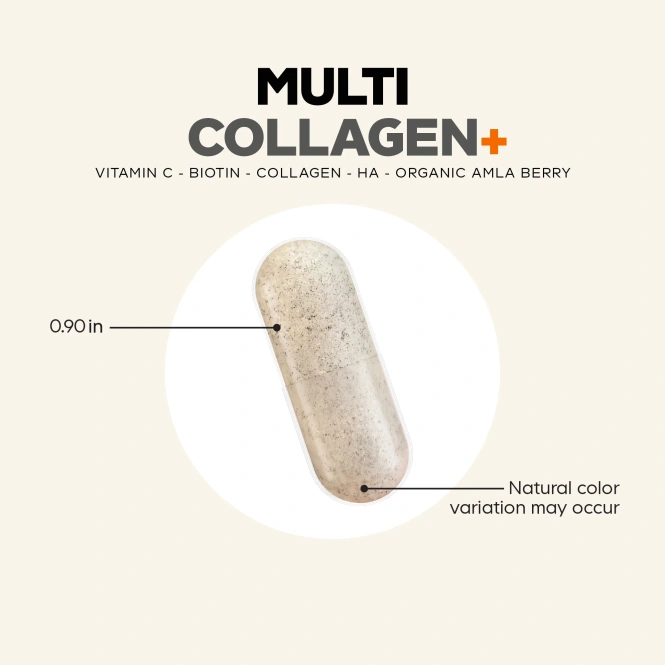 Codeage, Multi Collagen+, 180 растительных капсул