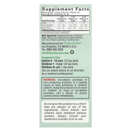 Childlife Clinicals, жидкое железо, с натуральным ягодным вкусом, 118 мл (4 жидк. унции)