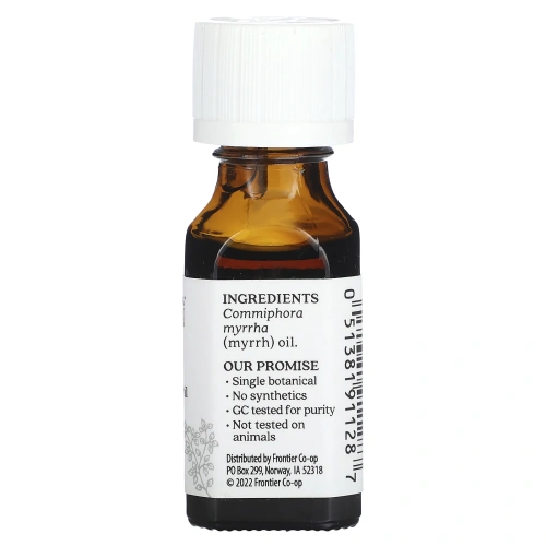 Aura Cacia, Чистое эфирное масло мирры, 15 мл (0,5 жидк. унц.)