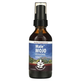 WishGarden Herbs, Male Mojo, гормональный тоник, 59 мл (2 жидк. унц.)