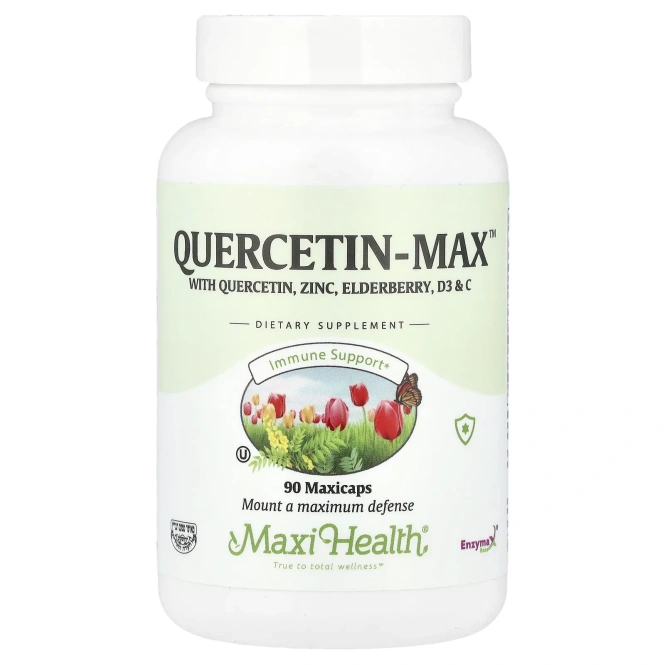 Maxi Health, Quercetin-Max™, 90 капсул Maxcaps