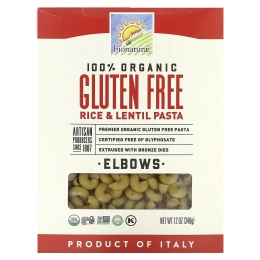 Bionaturae, Органические макароны в виде рожков, без глютена, 12 унций (340 г)