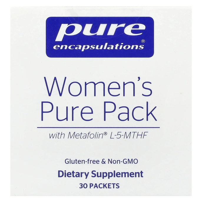 Pure Encapsulations, Женский чистый пакет, 30 пакетиков