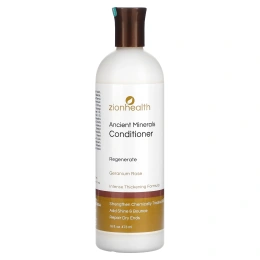 Zion Health, Ancient Minerals, кондиционер, герань и роза, 473 мл (16 жидк. унц.)
