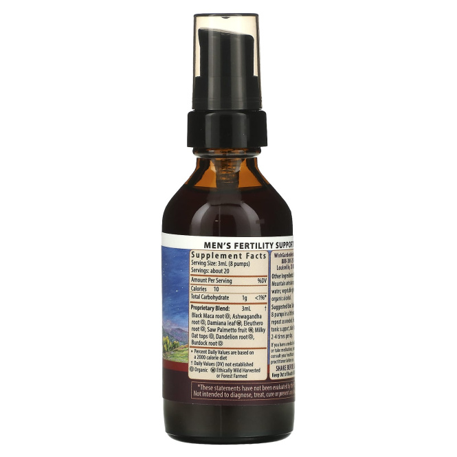 WishGarden Herbs, Male Mojo, гормональный тоник, 59 мл (2 жидк. унц.)