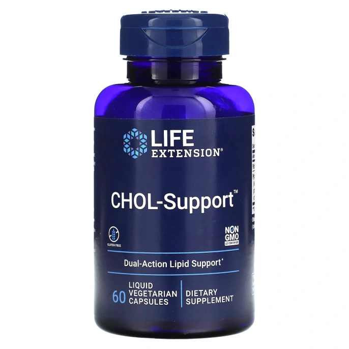 Life Extension, Холестериновая поддержка 60 жидких капсул