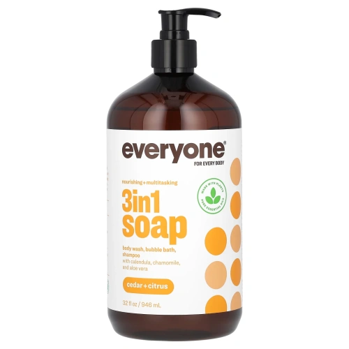 EO Products, Жидкое мыло Everyone Soap for Every Man, Кедр + цитрус, 32 fl oz (960 мл)