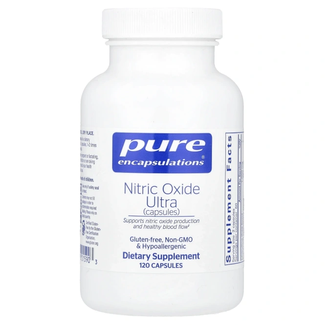 Pure Encapsulations, Оксид азота Ultra, 120 капсул