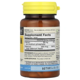 Mason Natural, Селен, 200 мкг, 60 таблеток