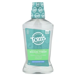 Tom's Of Maine, Wicked Fresh! Натуральный ополаскиватель для рта Cool Mountain Mint 16 жидких унций