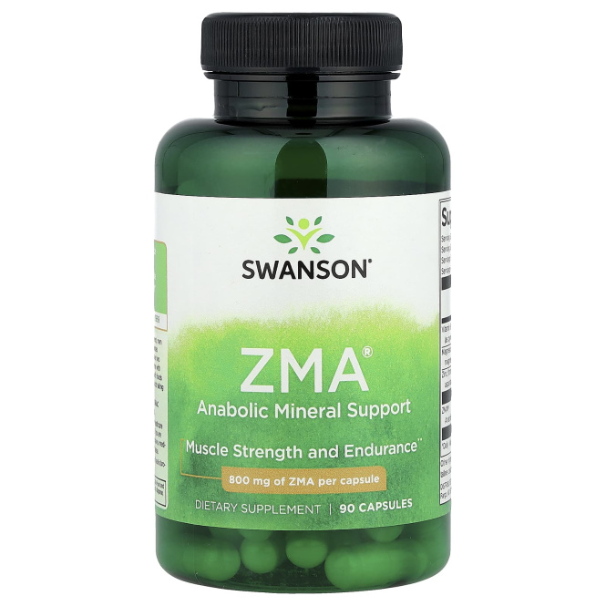 Swanson, ZMA®, анаболическая минеральная поддержка, 90 капсул