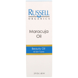 Russell Organics, Масло маракуйи, 2 жидких унции (60 мл)