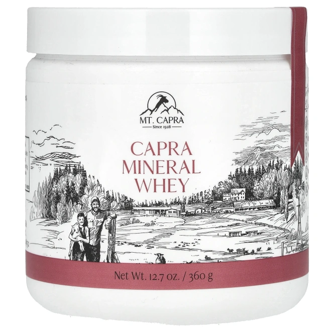 Mt. Capra, Минеральная козья сыворотка, 12.7 унций (360 г)
