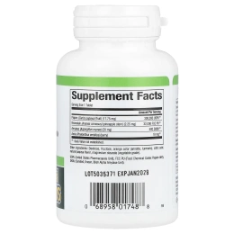 Natural Factors, ферменты папайи с амилазой и бромелаином, 60 жевательных таблеток