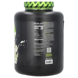 MusclePharm, Combat, 100% сыворотка, банановое молоко, 2,25 кг (5 фунтов)