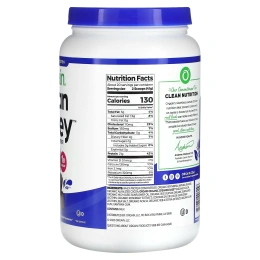 Orgain, Сывороточный протеин от коров на свободном выпасе, в виде порошка, Сливочно-шоколадный фадж, 1,82 фунта (828 г)