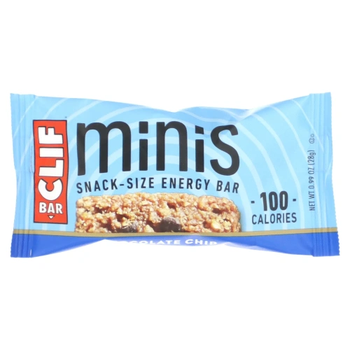 Clif Bar, Энергетический батончик Minis Snack-Size с шоколадной крошкой 20 батончиков