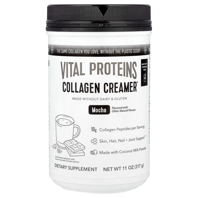 Vital Proteins, Collagen Creamer®, мокко, 317 г (11 унций)