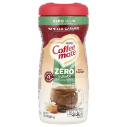 Coffee Mate, Кофейные сливки в порошке, без сахара, ваниль и карамель, 289,1 г (10,2 унции)