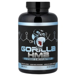 Gorilla Mind LLC, HMB, 240 капсул (500 мг в 1 капсуле)