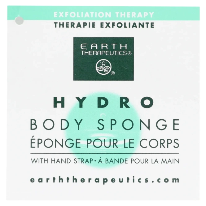 Earth Therapeutics, Гидрогубка для тела, желтая