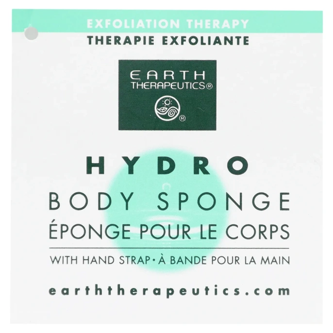 Earth Therapeutics, Гидрогубка для тела, желтая
