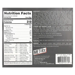 MET-Rx, Protein Plus Bar, батончик с арахисовой пастой, 9 шт. по 85 г (3 унции)
