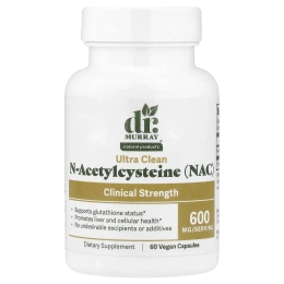 Dr. Murray's, NAC, 600 мг, 60 веганских капсул