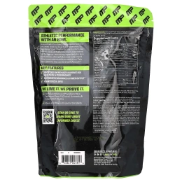 MusclePharm, Натиск энергии + сила, предтренировка, Фруктовый пунш, 12,17 унции (345 г)