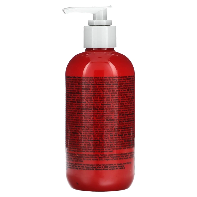 Chi, Крем для укладки волос Straight Guard, 251 мл (8,5 жидк. унц.)