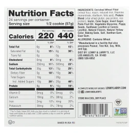 Lenny & Larry's, Complete печенье, лимонное с маком, 12 шт, одно печенье - 4 унции (113 гр)