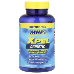 MHP, XPEL® Diuretic, Maximum Strength, Caffeine Free , 80 Capsules