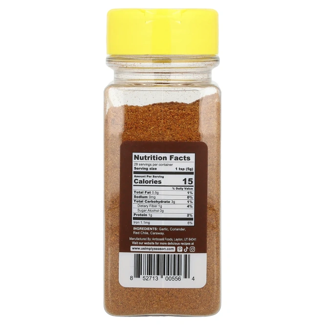 USimplySeason, Artisan, смесь специй, таблетка, 135 г (4,8 унции)