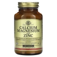 Solgar, кальций и магний с цинком, 100 таблеток
