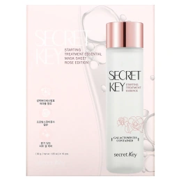 Secret Key, Starting Treatment Essential Mask Sheet, Rose Edition, 10 Sheets, 1.05 oz (30 g) Each